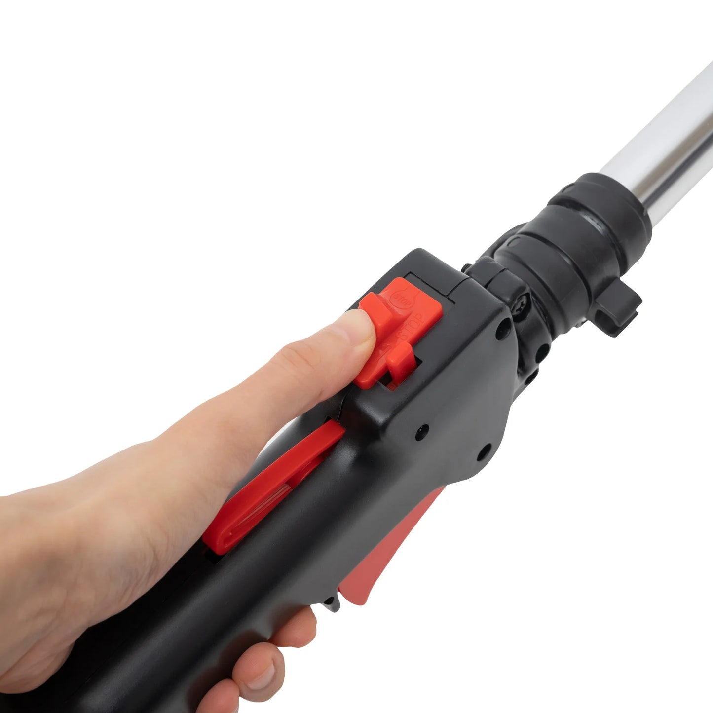 2.3HP 52CC Gas Power Walk Behind Sweeper – Handheld Outdoor Broom for Snow, Leaves, Mud, and Artificial Grass | Heavy-Duty 2-Stroke Engine