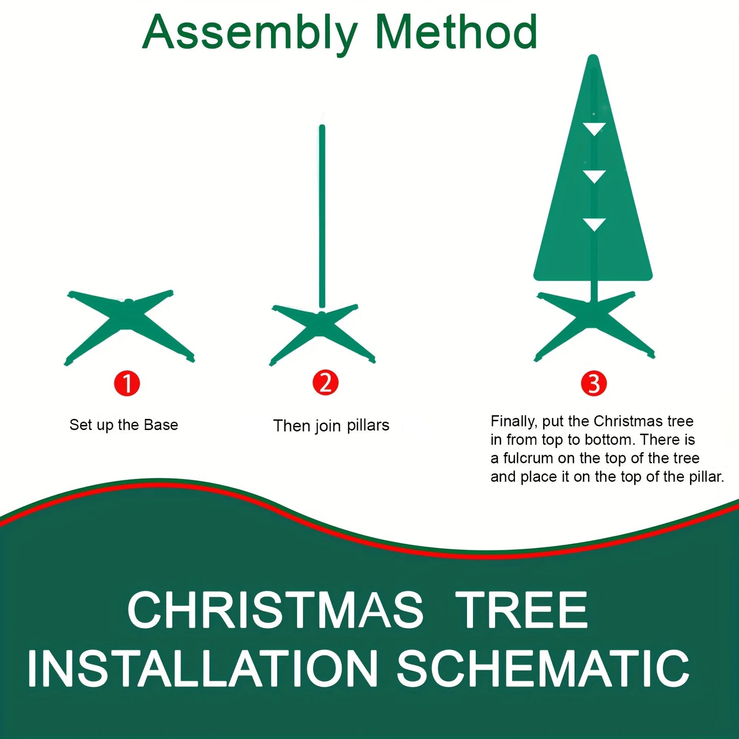 6FT Artificial Christmas Tree with 200 Warm Lights Easy Assembly Collapsible Christmas Tree with Ornaments Christmas Decor