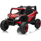 12V Kids Ride On Car,UTV Truck with Remote Control,4WD/2WD Switchable,Electric Vehicle with 4 Spring Suspension for Ages 3-8 Y