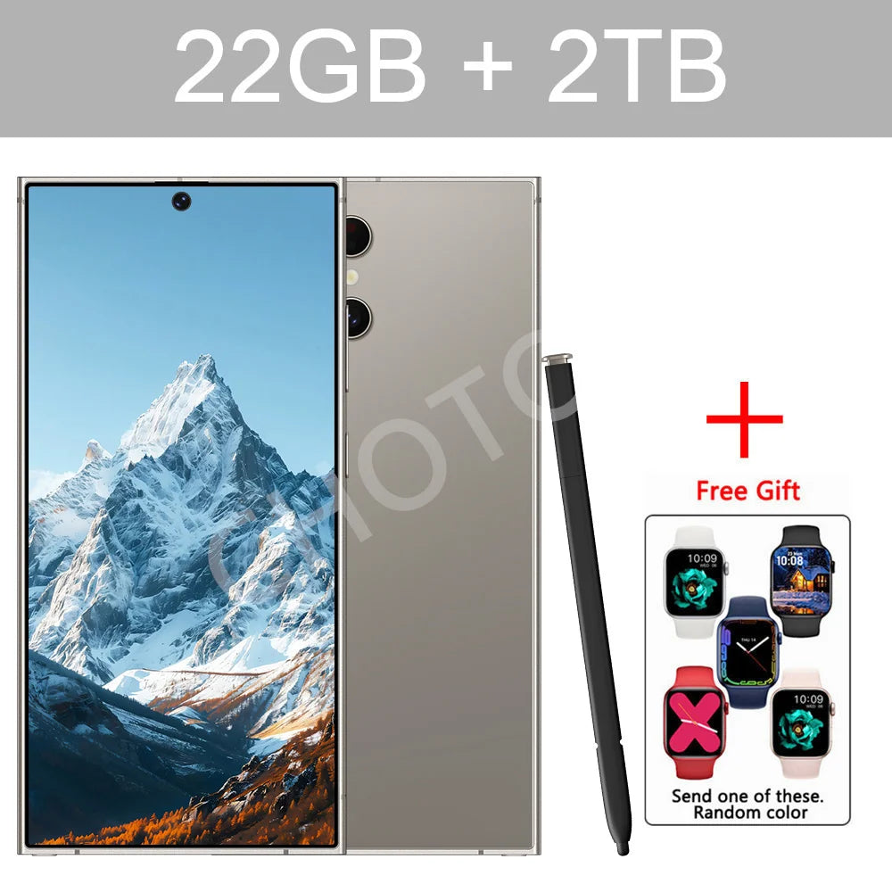 S25 Ultra 7.3" 5G Smartphone with 108MP Rear Camera, 72MP Front Camera & 7800mAh Battery