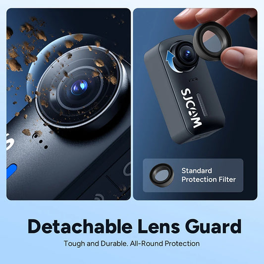 SJCAM C110+ 4K Mini Action Camera with 30M Waterproof Case & WiFi