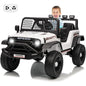 12V Ride-On Car for Kids with Remote Control – 3 Speeds, LED Lights, Music & Safety Belt Electric Vehicle for Ages 3–6