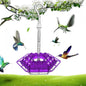 Hummingbird Feeder Outdoor Hanging Leak-Proof Nectar Feeder with 30 Feeding Ports