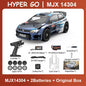 MJX Hyper Go 14304 1:14 Volkswagen Polo R WRC Brushless RC Car – 42KM/H Drift Rally Racer with Gyro, Lights & Metal Chassis