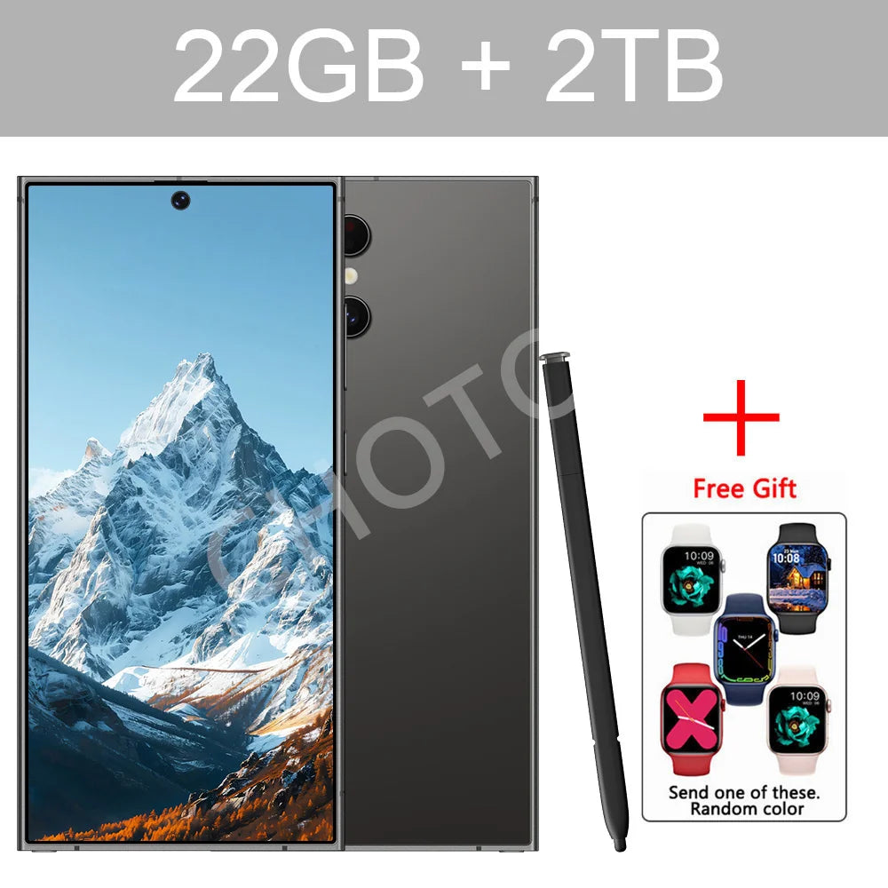 S25 Ultra 7.3" 5G Smartphone with 108MP Rear Camera, 72MP Front Camera & 7800mAh Battery