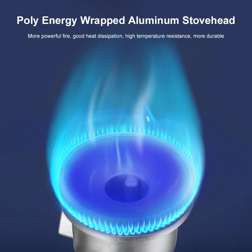 Single-Burner Butane Stove – Portable Adjustable Cassette Stove for Indoor & Outdoor Cooking