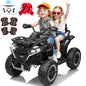 24V Large 4WD Ride-On UTV for Kids – 800W Motor, Dual Leather Seats, Remote Control