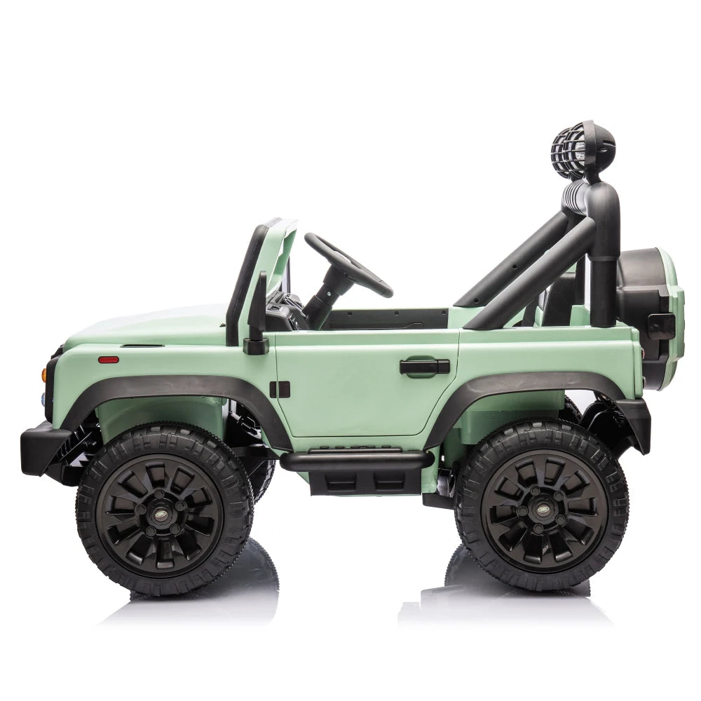 Licensed Land Rover Defender 90 XXL Ride-On Car – 24V Electric SUV with Bluetooth, Remote Control, and Four-Wheel Suspension