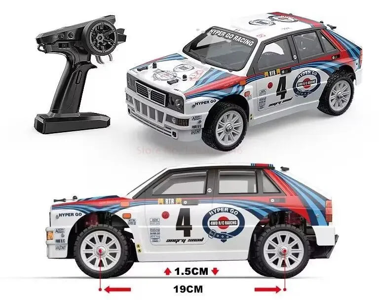 MJX 14302 1:14 Hyper Go RC Car – Brushless 4WD Off-Road Drift Car with 55KM/H Top Speed