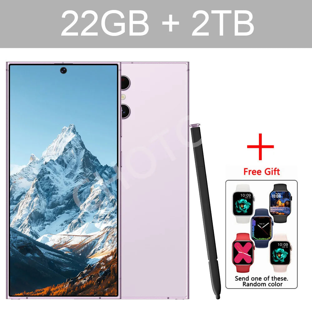 S25 Ultra 7.3" 5G Smartphone with 108MP Rear Camera, 72MP Front Camera & 7800mAh Battery