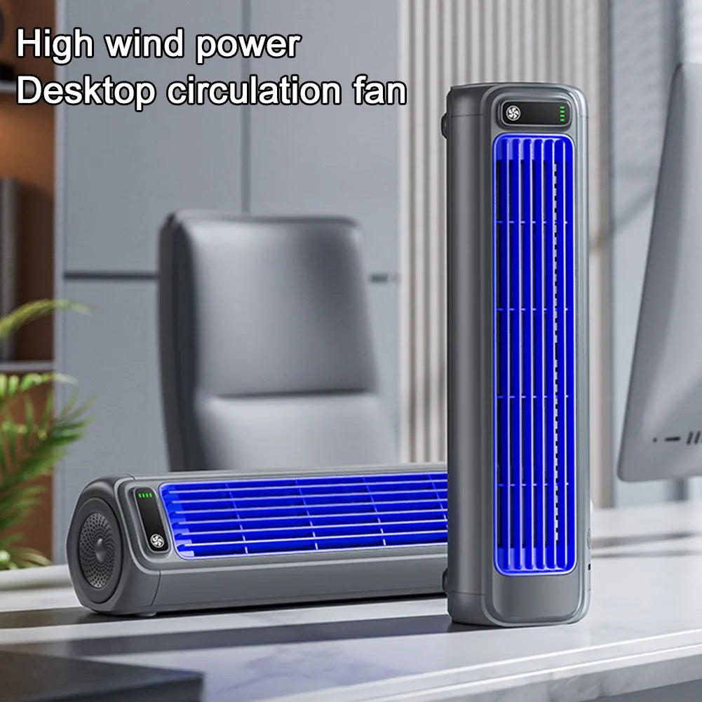 2000mAh Rechargeable Portable Tower Fan