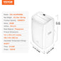 VEVOR 12,000 BTU Portable Air Conditioner – 3-in-1 Cooling, Dehumidifier & Fan for 550-700 Sq. Ft.