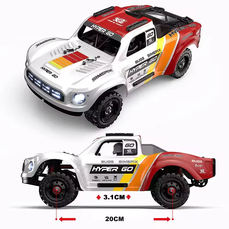 MJX HYPER GO 14211 Brushless 1/14 RC Short Course Truck – 47–70 KM/H High-Speed 4WD Racing Car