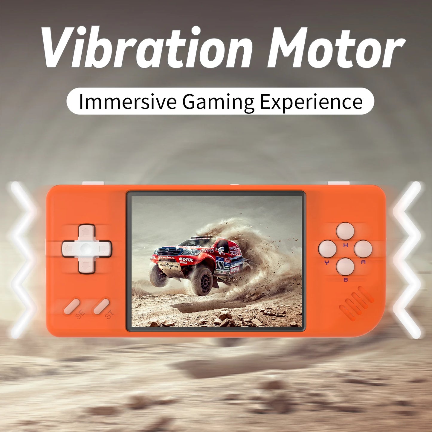 ANBERNIC RG28XX Retro Handheld Gaming Console – 64GB Linux System, 30+ Emulators & 5000+ Games