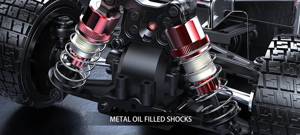 MJX Hyper Go 14304 1:14 Volkswagen Polo R WRC Brushless RC Car – 42KM/H Drift Rally Racer with Gyro, Lights & Metal Chassis