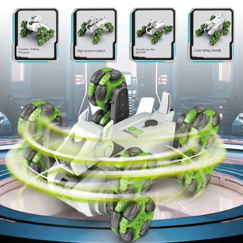 Rc dog robot Puppy Electronic Stunt car Dual Mode Music Song intelligent Mechanical Animals Spray Control for Kids Boys Gifts
