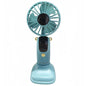 USB Rechargeable Silent Fan Set for Summer Gift, Multi-Purpose 6-Speed Handheld Fan with Display, Summer Cooling, Portab