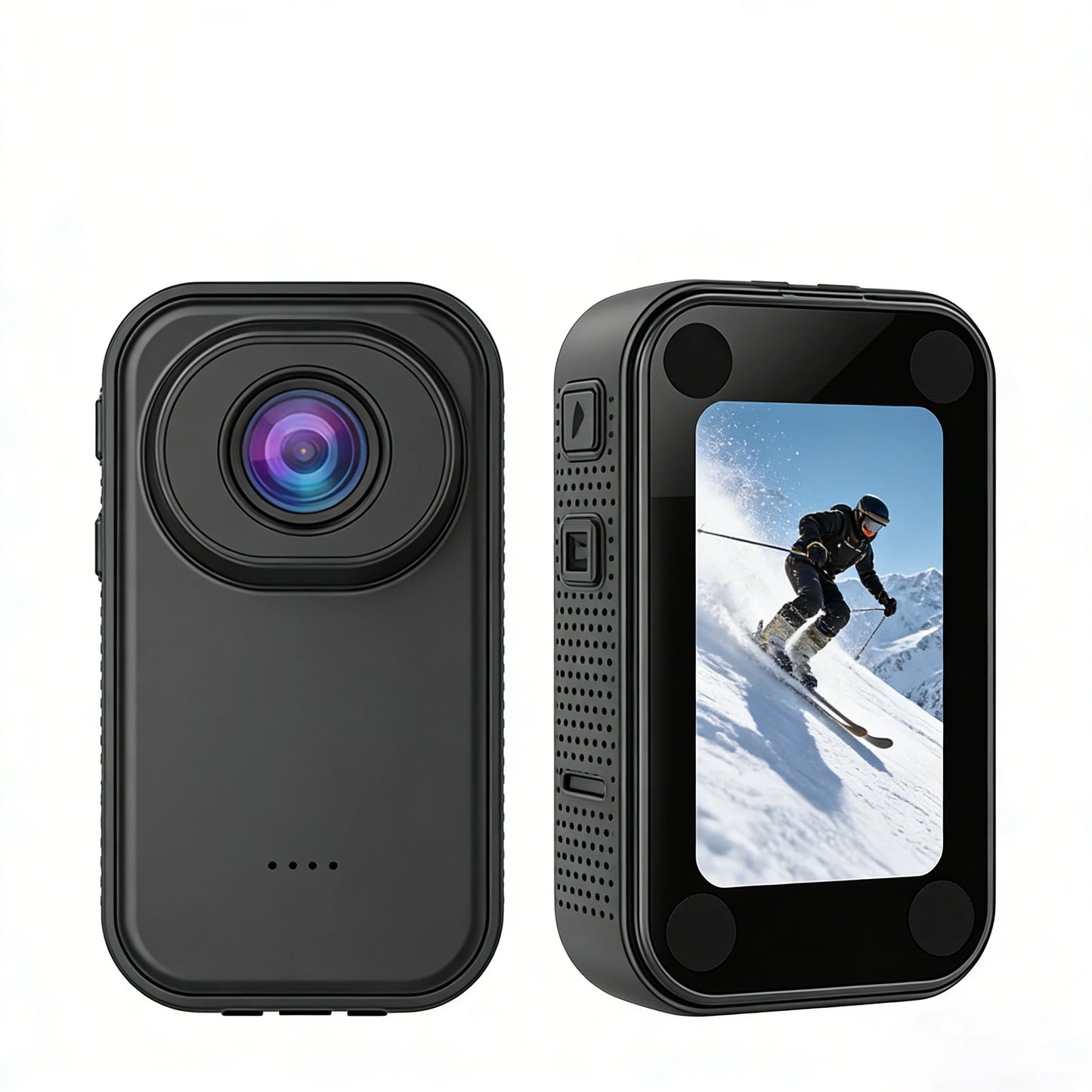 1.44" HD 1080P Thumb-Sized Action Camera with Memory Card & IPS Screen