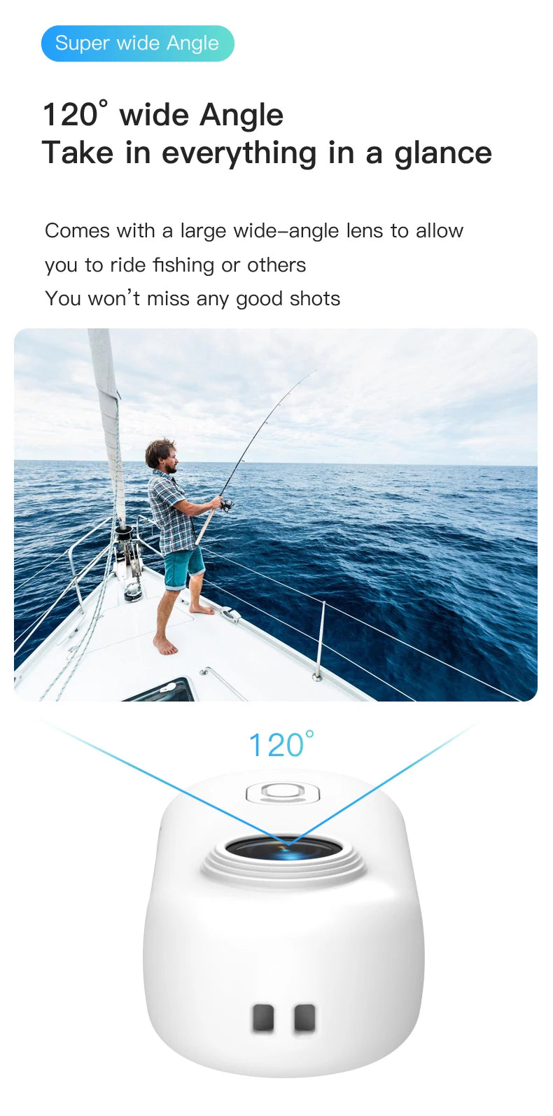 4K Mini Body Camera with 64GB Storage & Waterproof Case