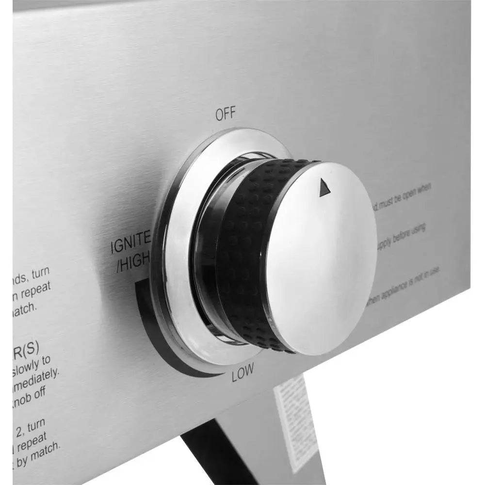 Portable Gas Grill with 2 Burner, 20,000BTU Large Tabletop Camping Propane Griddle for Outdoor Patio Garden BBQ Picnic Tailgating