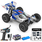 WLtoys 144011 1/14 4WD RC Car – Upgraded Brushless Off-Road Racer with 43+ MPH Speed & Metal Chassis (144001 V2)