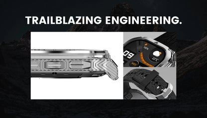 KOSPET TANK M3 Rugged Smart Watch for Men – Military Grade Durability, AMOLED Display, Bluetooth Calling & 60-Day Standby Battery