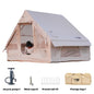 Inflatable Glamping Tent Luxury Air Tent for Camping with Stove Jack (4–8 Person)