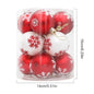 12pcs/box 6cm Christmas Tree Ball Ornaments