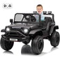 12V Ride-On Car for Kids with Remote Control – 3 Speeds, LED Lights, Music & Safety Belt Electric Vehicle for Ages 3–6
