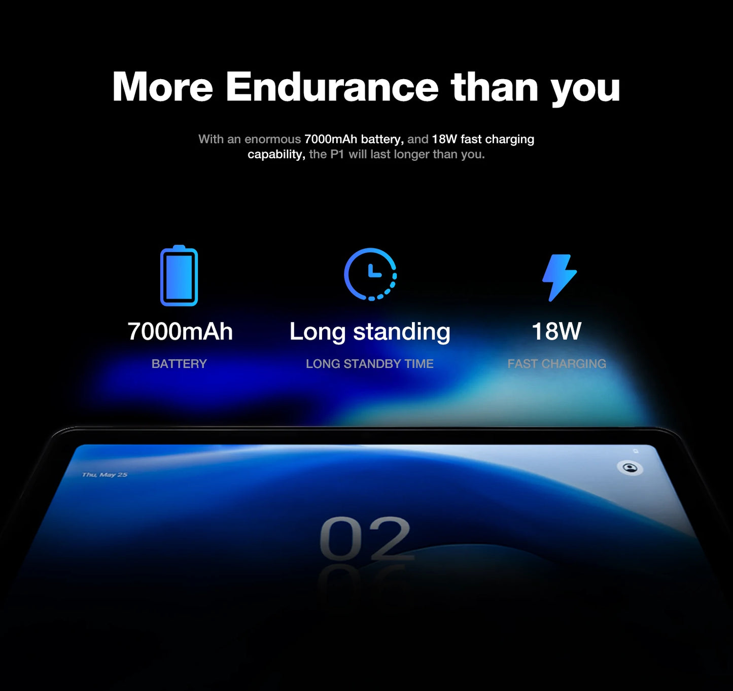 AGM PAD P1 Waterproof 10.36” FHD+ Rugged Android Tablet – 8GB+256GB