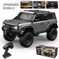 1/10 HB RC Crawler 4WD RTR Rock Off-Road Vehicle – Metal Gears, LED Lights, 2-Speed, Remote Control Truck for Adults