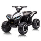 12V Kids Ride-On ATV Quad – Electric Four-Wheeler with Dual Motors, LED Lights, USB Music, and Treaded Tires for Ages 3–6