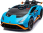 24V Kids Ride on Car Compatible for Lamborghini Electric Car with 4 Wheels Sports Car Toys Remote Control