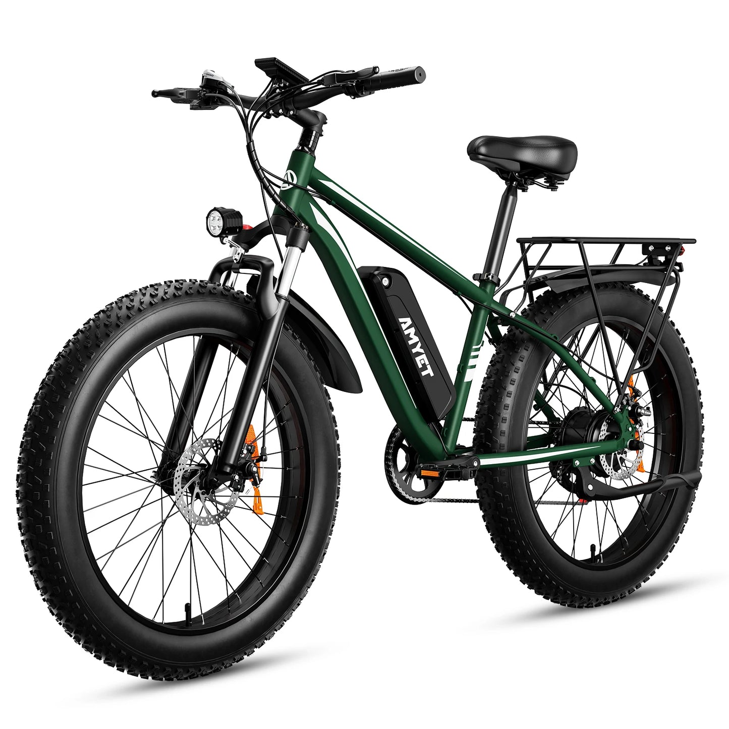 AMYET EB26 1000W Electric Bike with 26" Fat Tires & 48V Battery