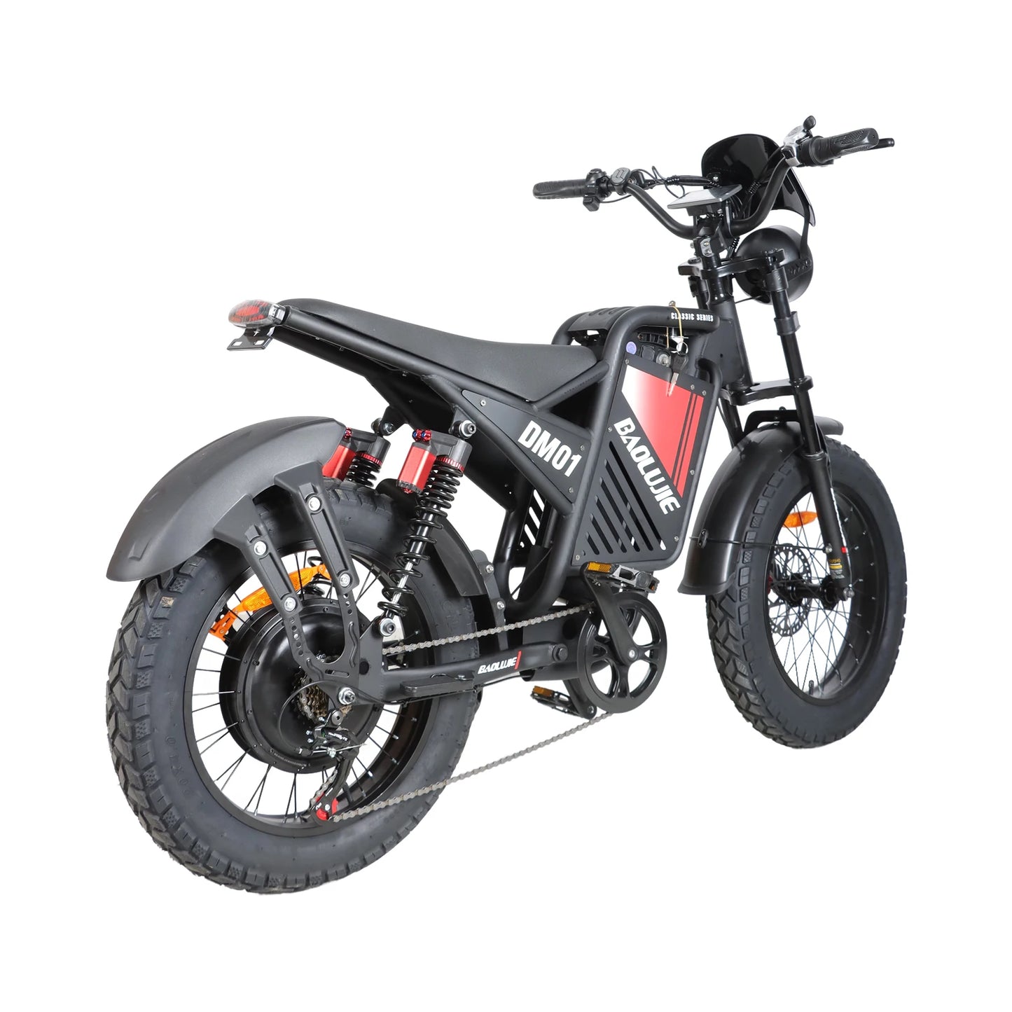BAOLUJIE DM01 Electric Bikes – 2000W /3000W Brushless Motor, 60V 30Ah Battery, 42MPH Top Speed 16 Variants
