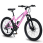 24/26” Women’s Mountain Bike – 21 Speed Steel Frame with Dual Disc Brakes