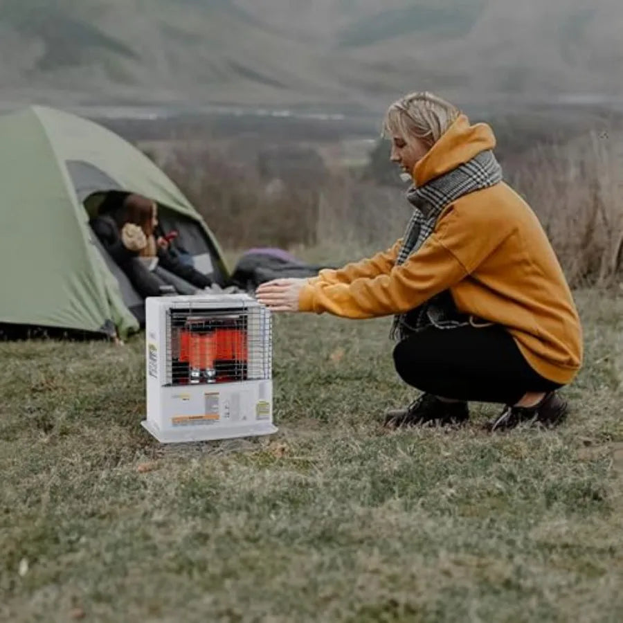 Sengoku Indoor Outdoor Kerosene Heater 10 000 BTU Portable Cordless Space Heating Machine for Home Garage Basement and Camping