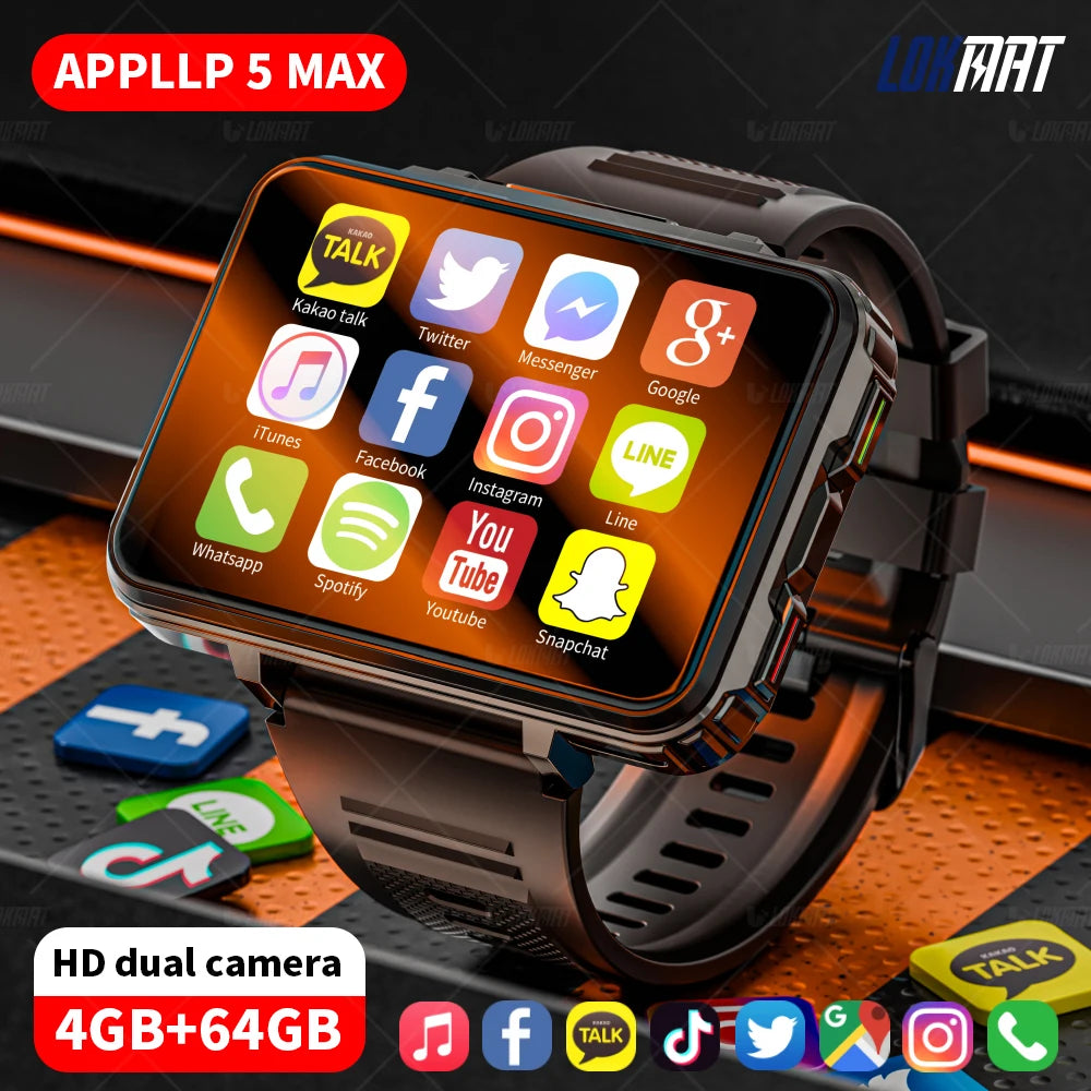 LOKMAT APPLLP 5 MAX Smart Android Watch Phone