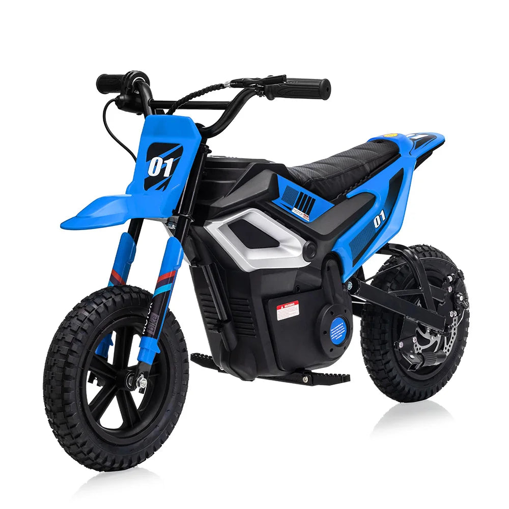 24V 350W Kids Electric Dirt Bike – Ride-On Motorcycle with Bluetooth, Suspension, and Realistic Off-Road Performance