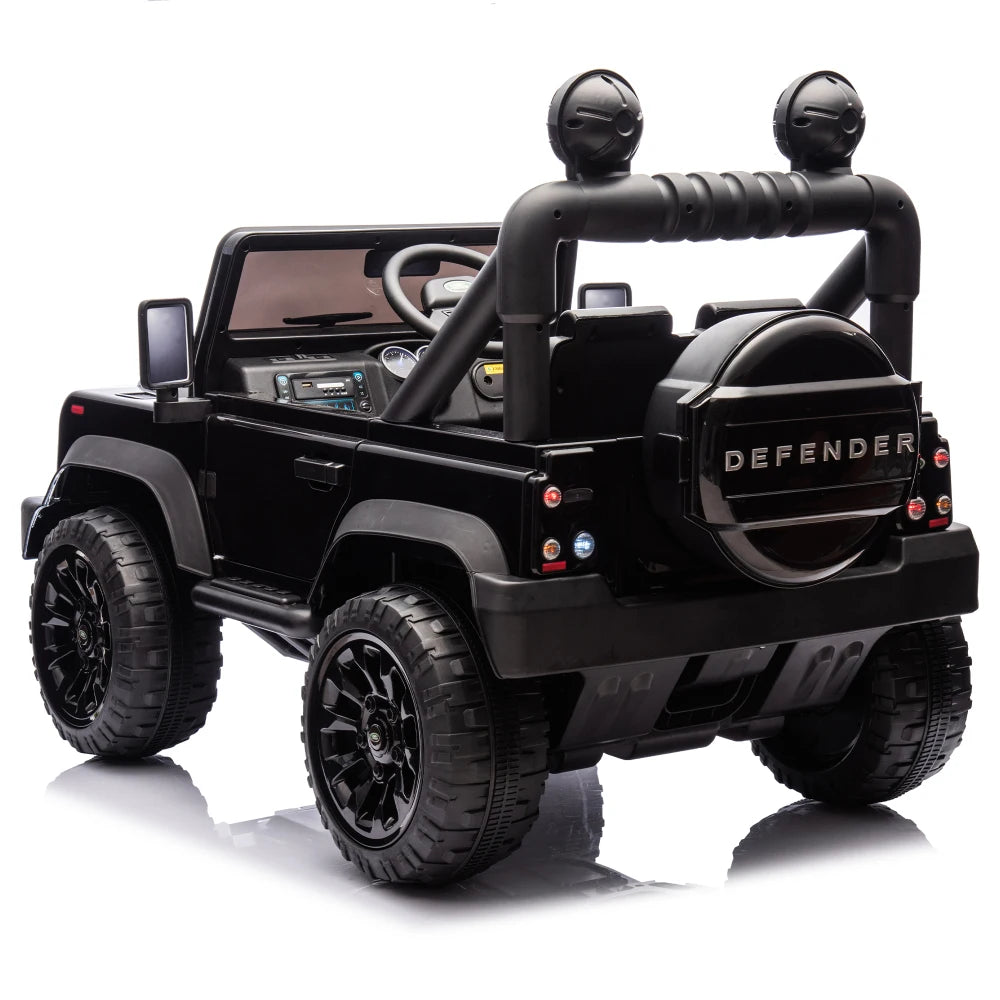 Licensed Land Rover Defender 90 XXL Ride-On Car – 24V Electric SUV with Bluetooth, Remote Control, and Four-Wheel Suspension