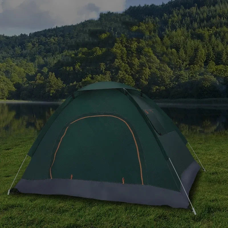 2-3 Person Outdoor Pop Up Camping Tent Waterproof Automatic Instant Setup Shelter with UV Protection