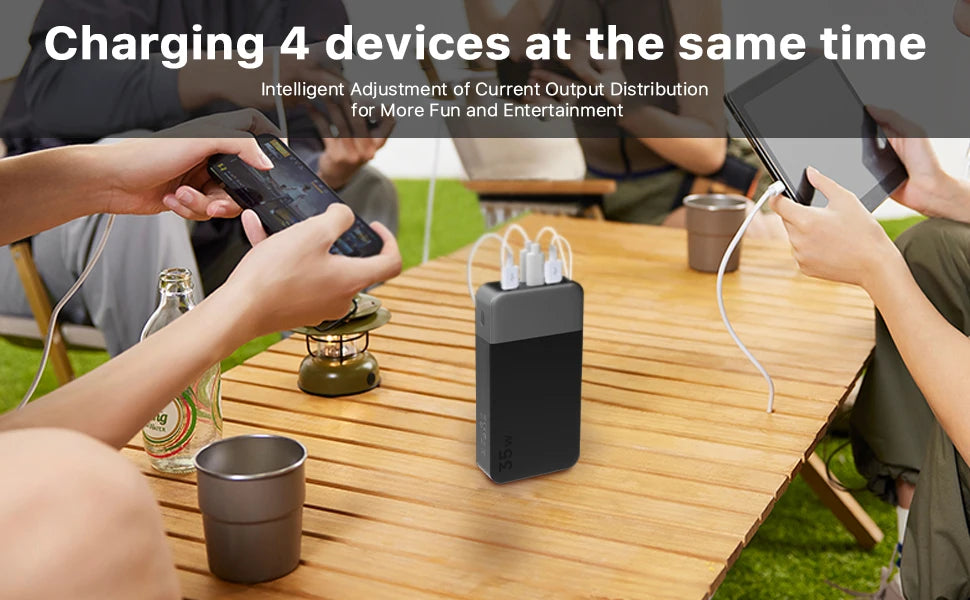 NOBIS 20000mAh Power Bank 35W – Fast Charging Portable Charger