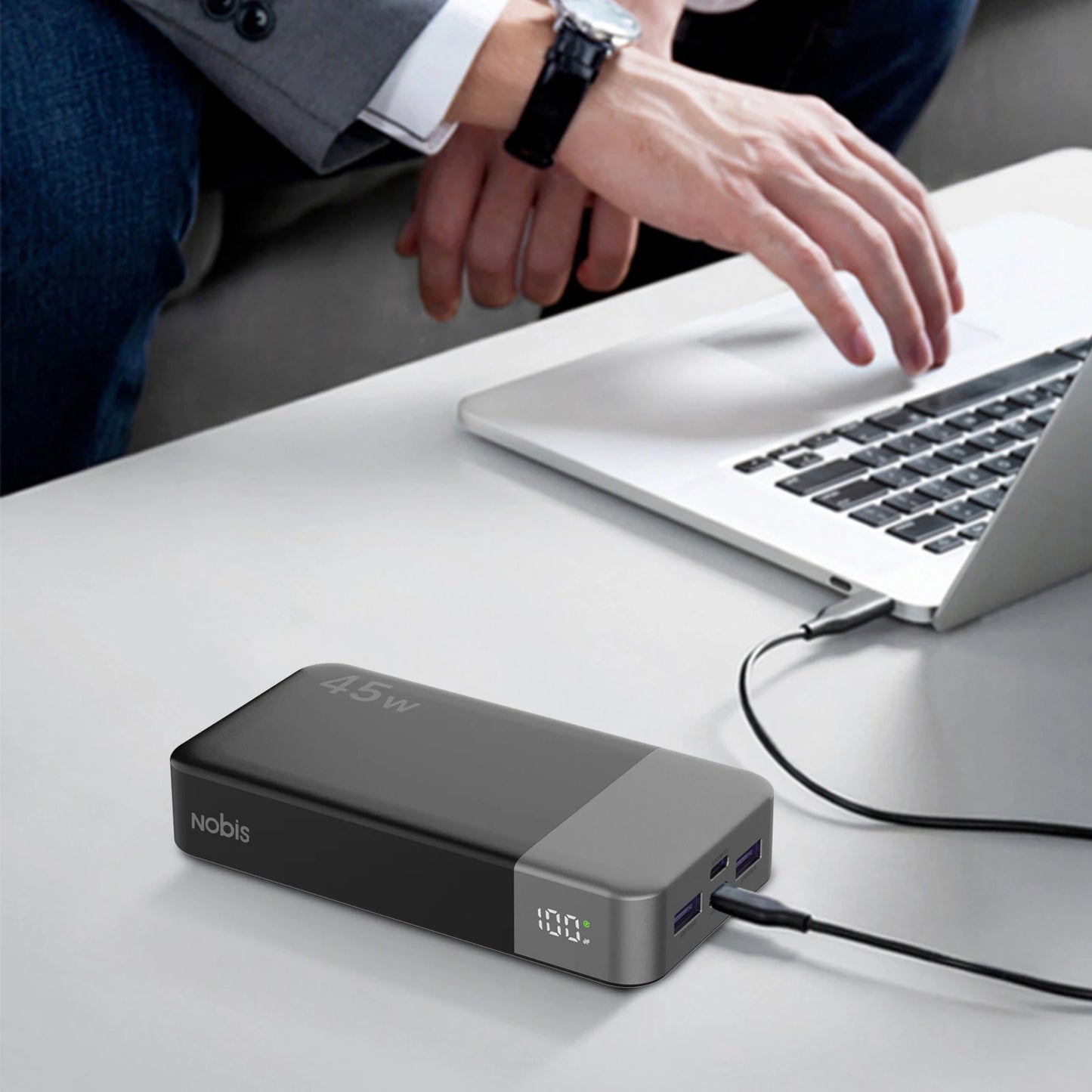 NOBIS 45W Fast Charging Power Bank 20000mAh Portable Charger