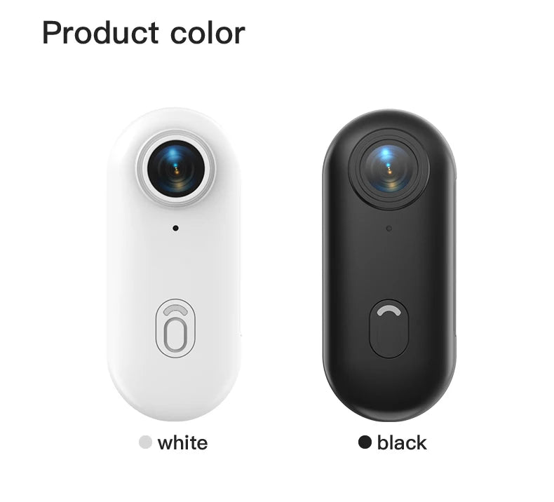 4K Mini Body Camera with 64GB Storage & Waterproof Case
