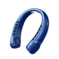 Bladeless Portable Neck Fan – USB Rechargeable, 5-Speed, Digital Display