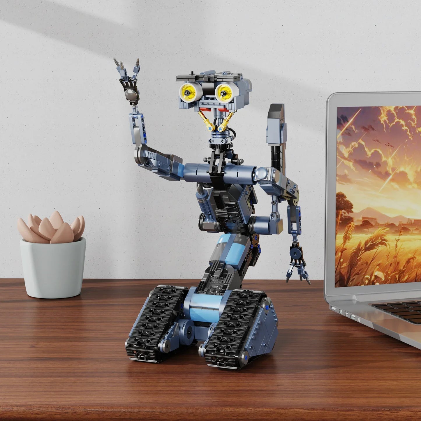 Johnny 5 Robot Building Blocks Set – 1176PCS  Perfect Gift For Kids, Collectors, and Nostalgic Fans