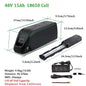 36V 48V 52V Hailong Ebike Battery with Charger Full Capacity 10Ah 15Ah 20Ah Powerful 18650 Lithium Battery Pack Free Shipping