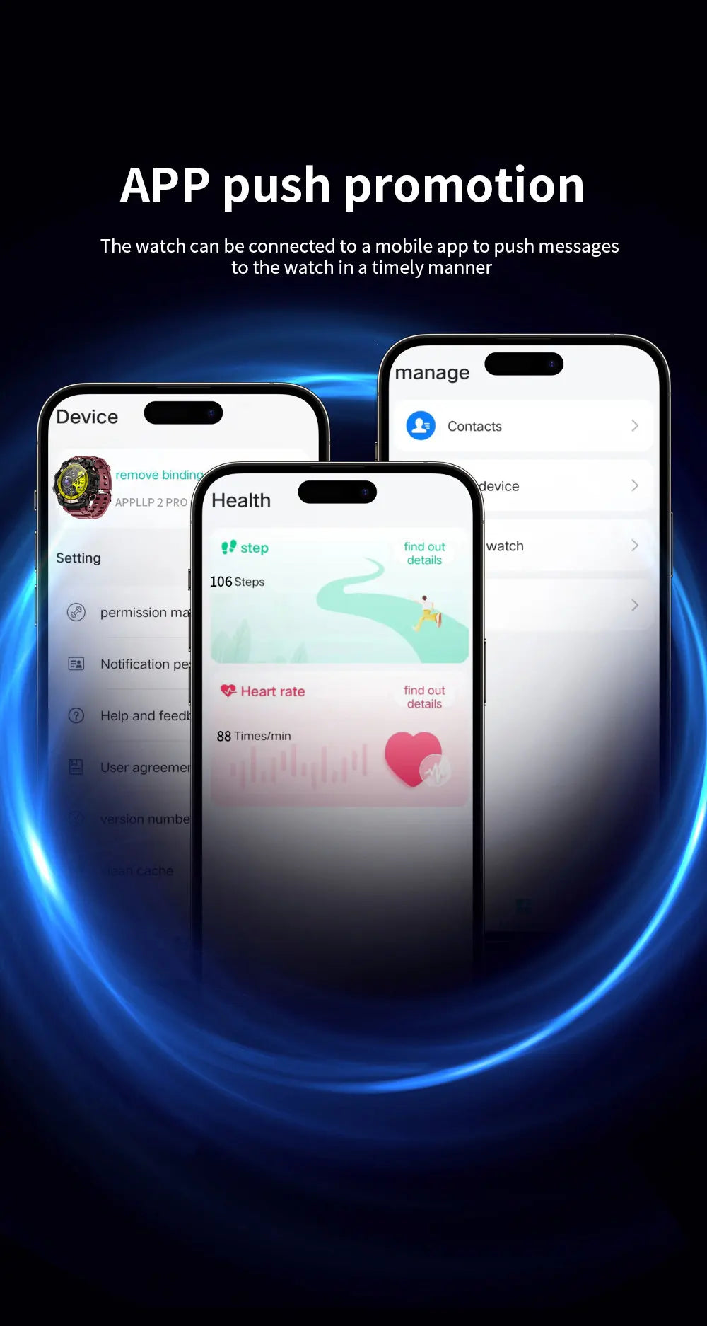 LOKMAT APPLLP 2 PRO Rugged Sport Android Smart Watch