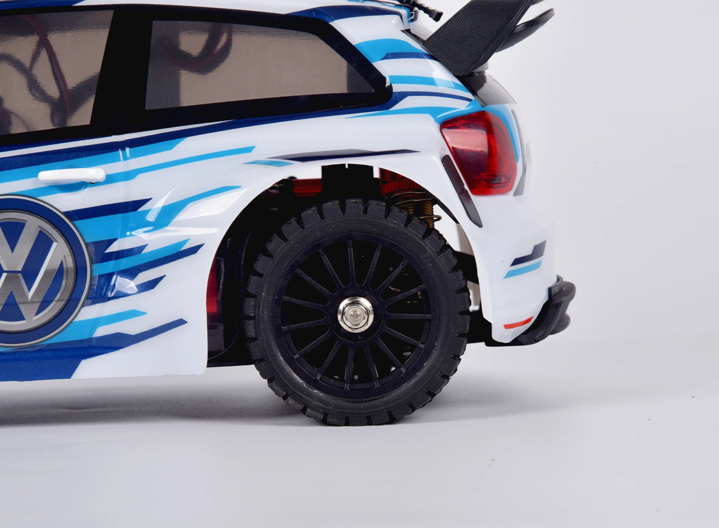 MJX Hyper Go 14304 1:14 Volkswagen Polo R WRC Brushless RC Car – 42KM/H Drift Rally Racer with Gyro, Lights & Metal Chassis