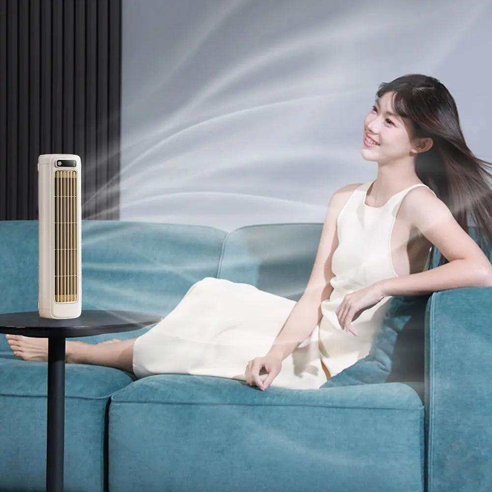 2000mAh Rechargeable Portable Tower Fan